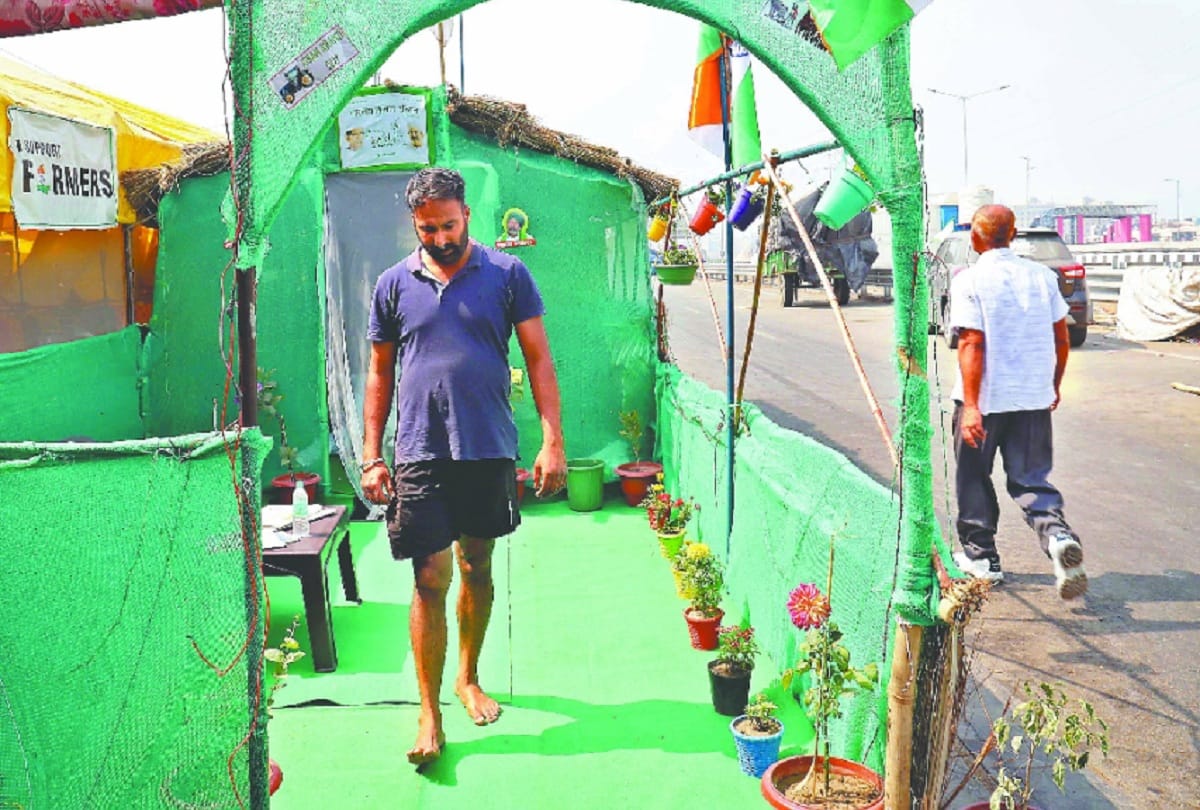 kisan andolan- farmers on delhi border are ready for war with heat