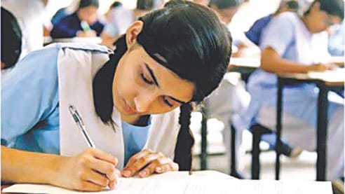 Second preboard exam started in up board school