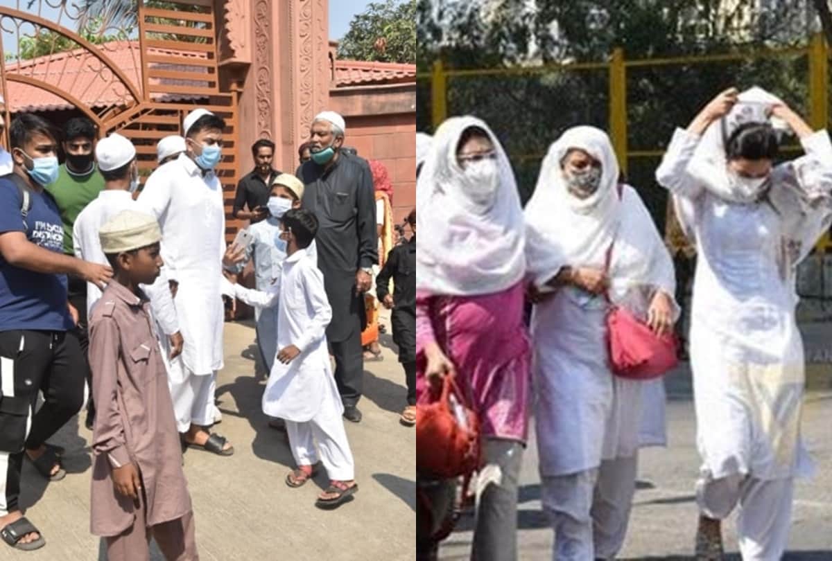 Zaid darbar arrive with Gauahar Khan for her father funeral see photos