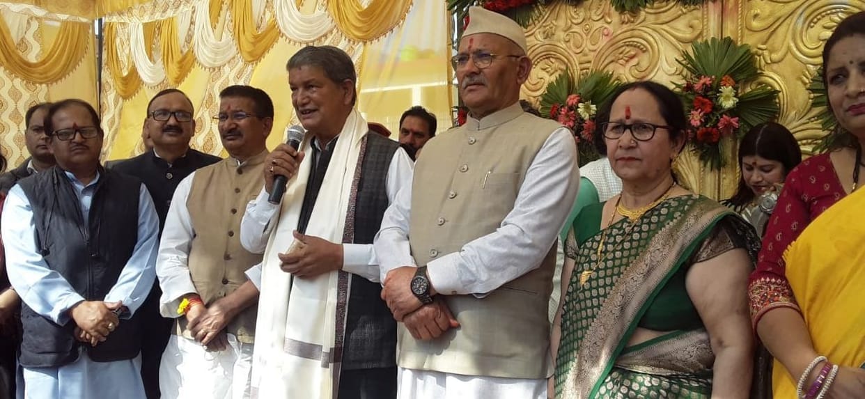Former CM Rawat worshiped in Sri Krishna Nagaraja temple