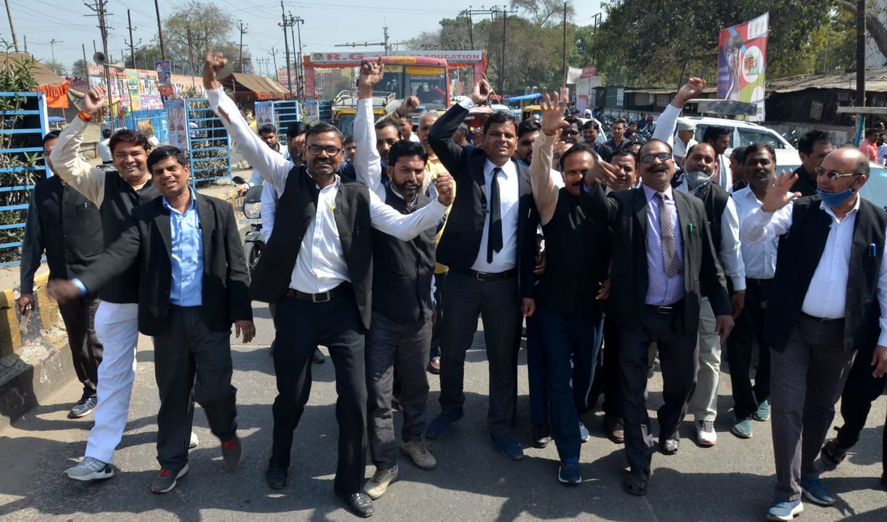 Advocates on strike