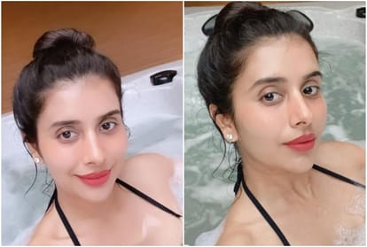 Charu Asopa got stuck on sets of her show Naigaon Due To Heavy Rains In Mumbai Returned Home After two Days