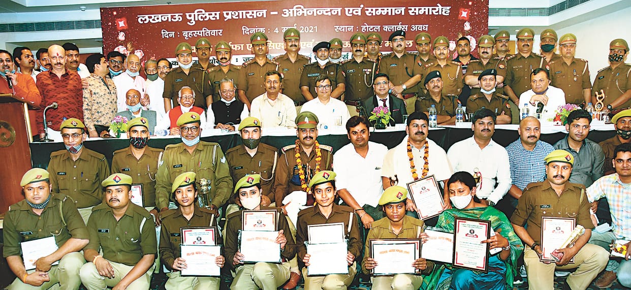 police team honoured
