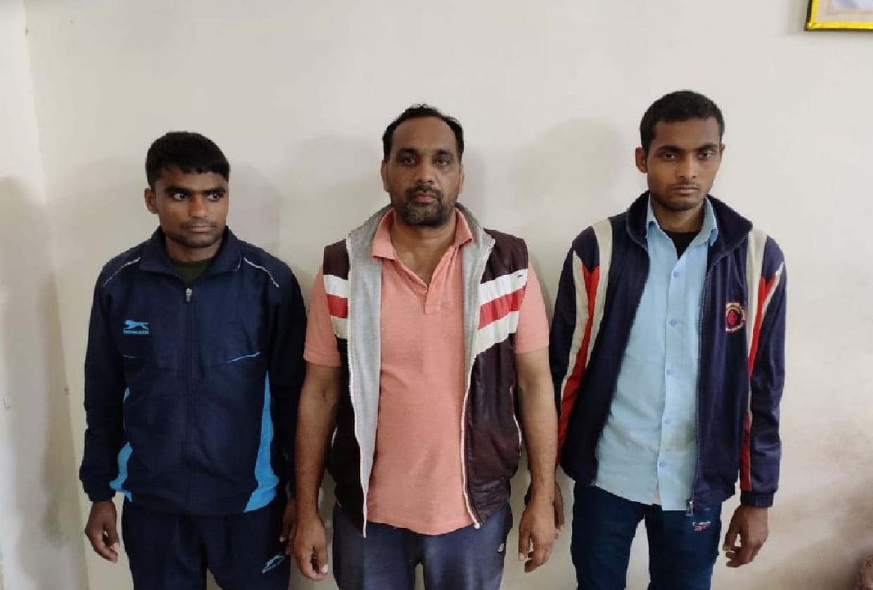 three arrested including candidate with fake documents in army bharti