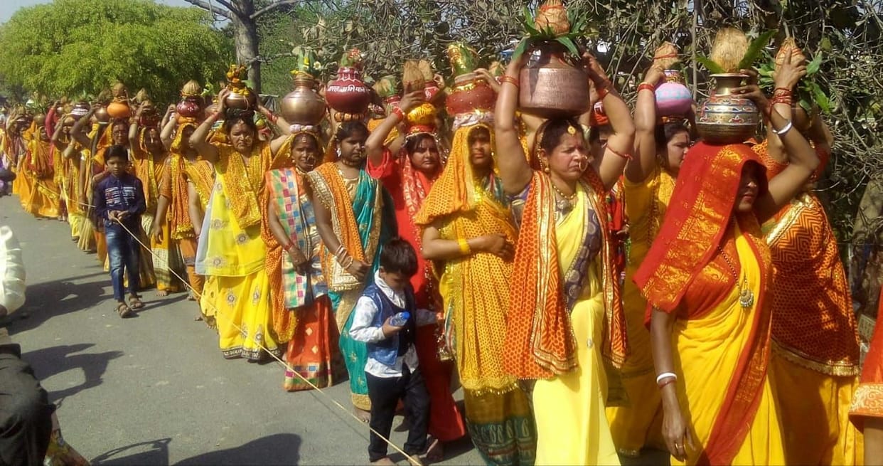 Cultural Procession in Khatima