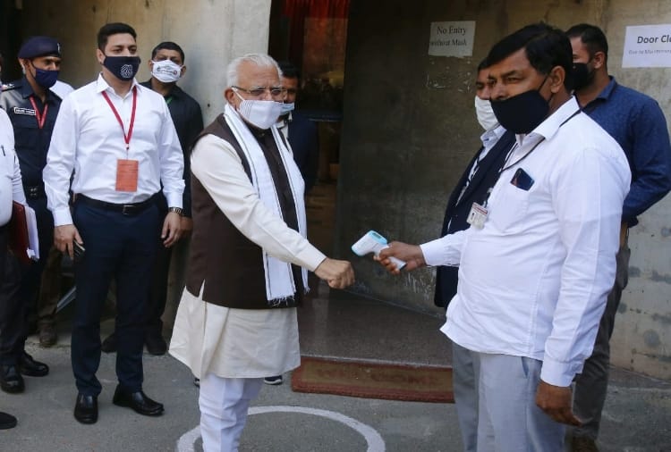 Budget session of Haryana Vidhansabha started 