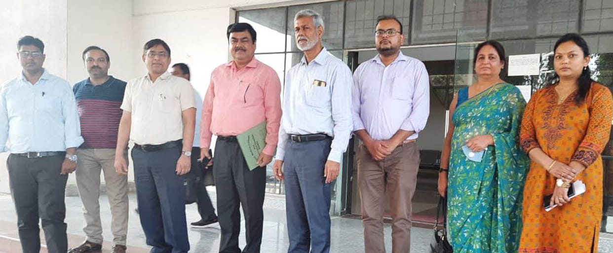 department ka kiya nirikshan