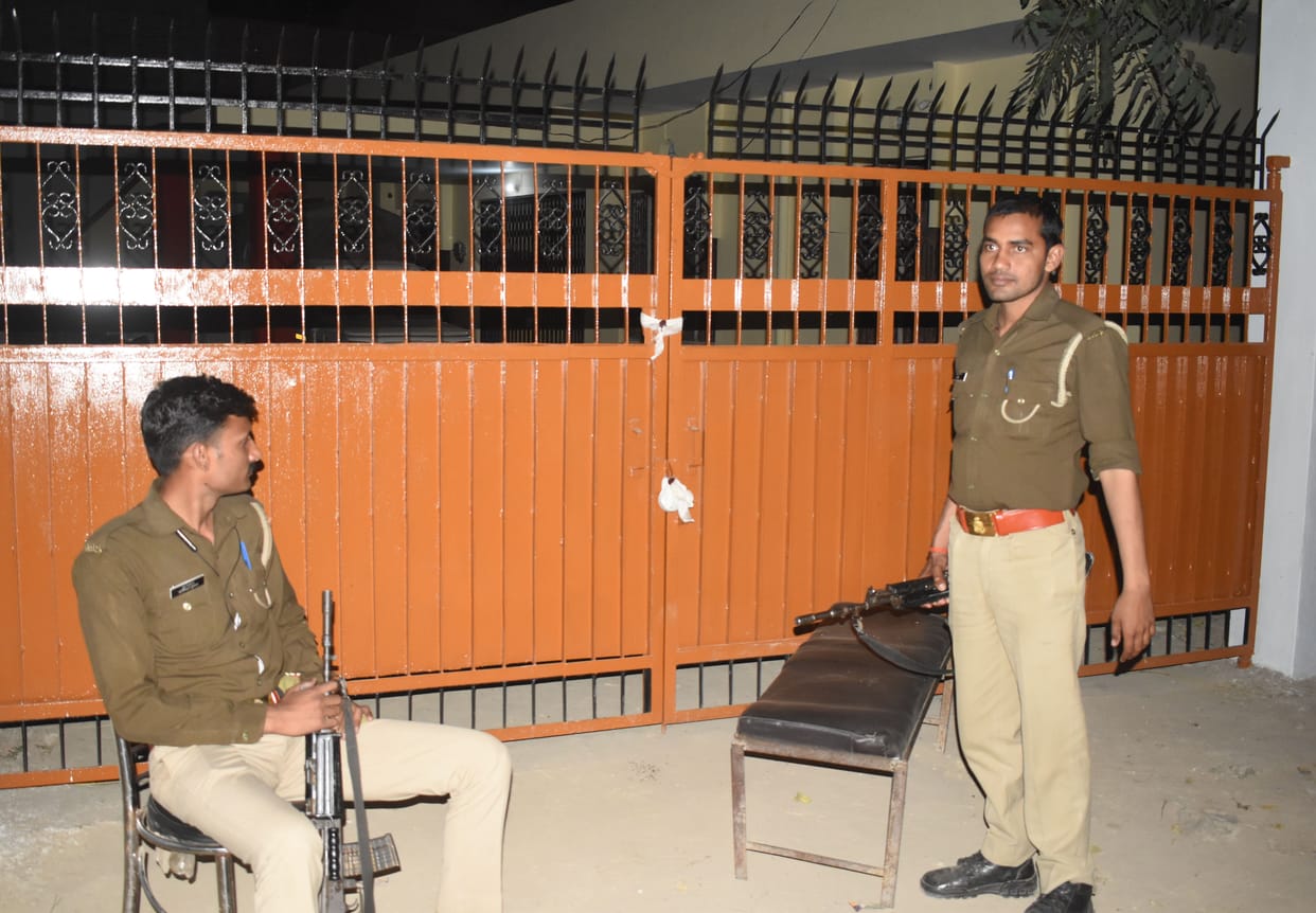 Two warehouse workers in custody, many more got stuck neck