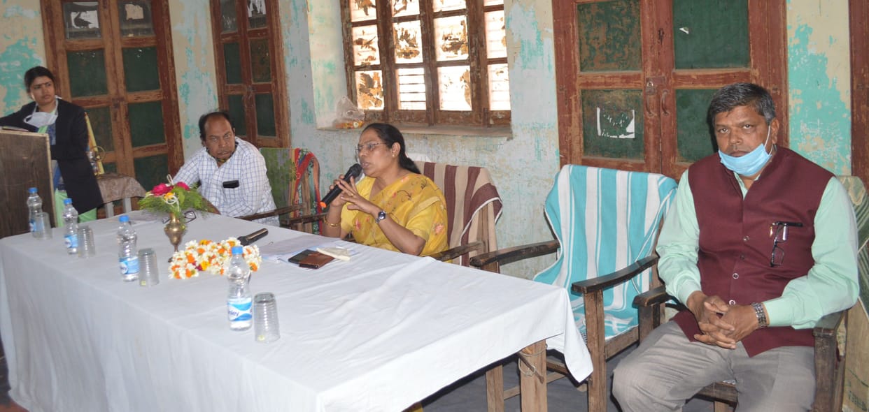 DIOS meeting with exam centre managment and principal