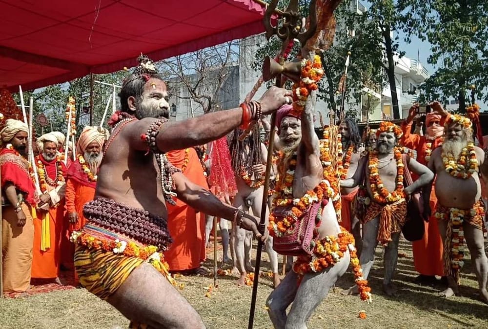 Haridwar Maha Kumbh Mela 2021: anand and Avahan akhada Royal peshwai Photos