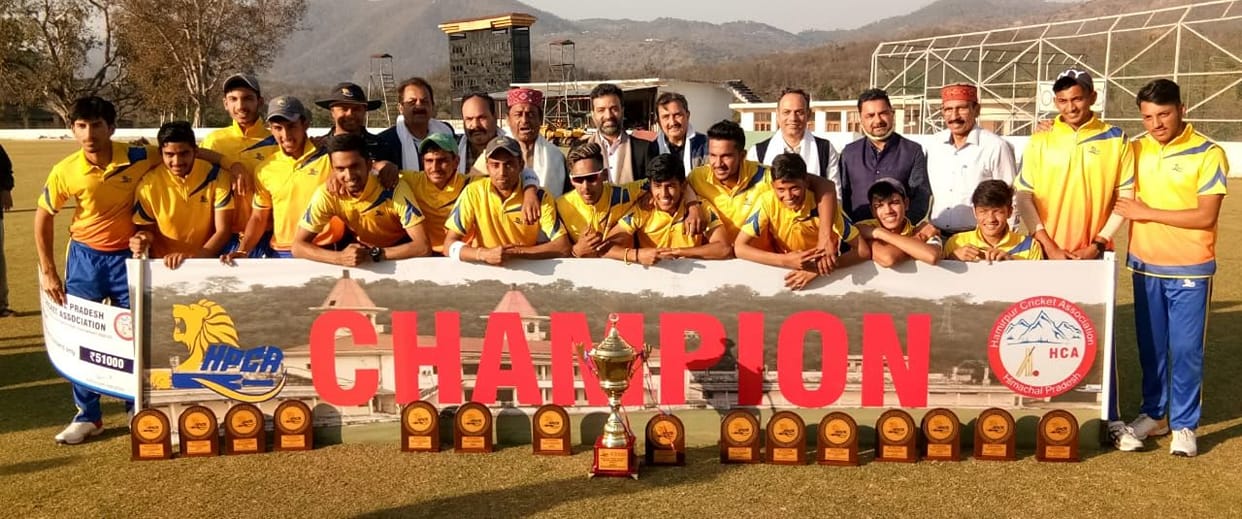 Kangra won by defeating Solan by 6 wickets