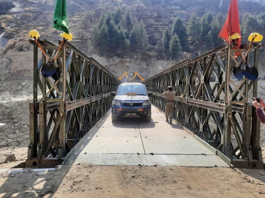 Uttarakhand Chamoli Disaster News: Valley Bridge Open For Vehicle Movement After month of Disaster