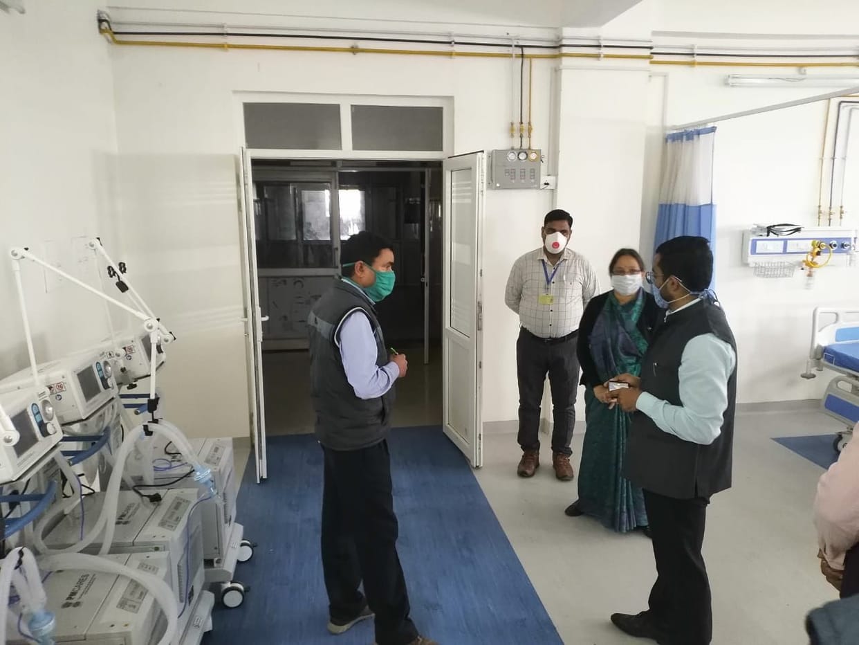 CDO Inspects Khatima Hospital