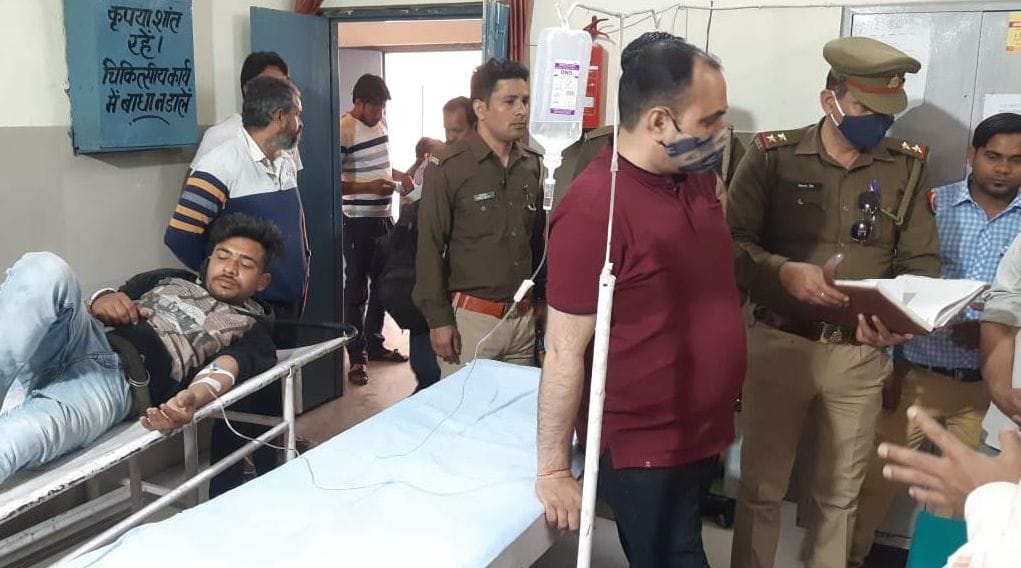 Two youths including a student shot