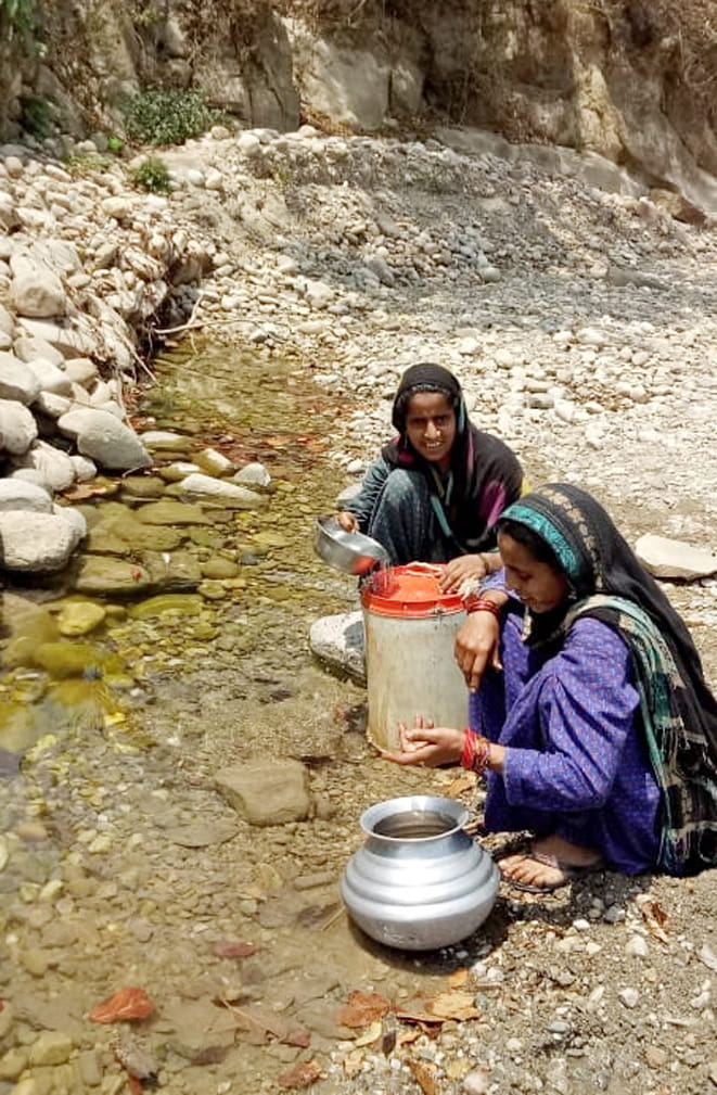 Heat started knocking, worry about drinking water in Ghad area