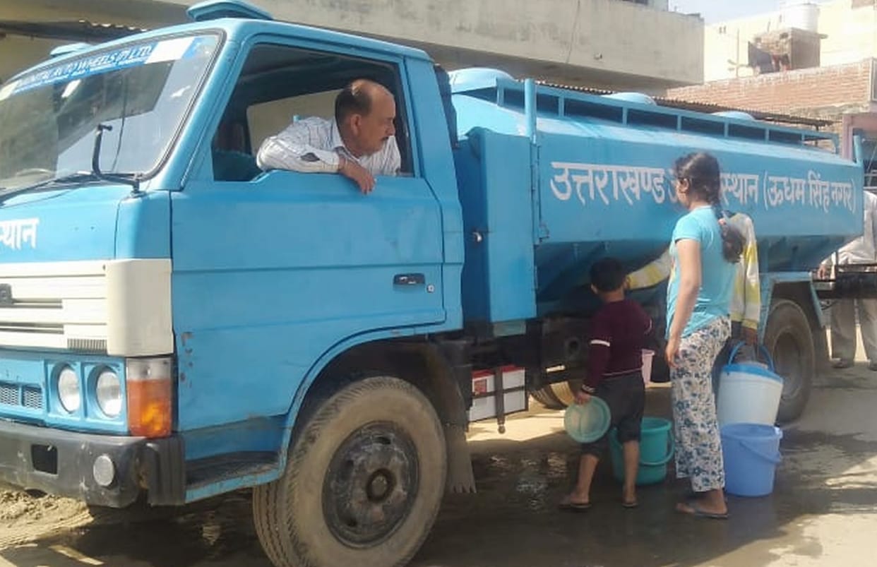Water Crisis in  9 Villages