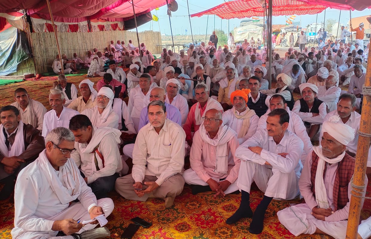 kishan andolan, farmer will block the KMP and KGP  highway on 6 of march