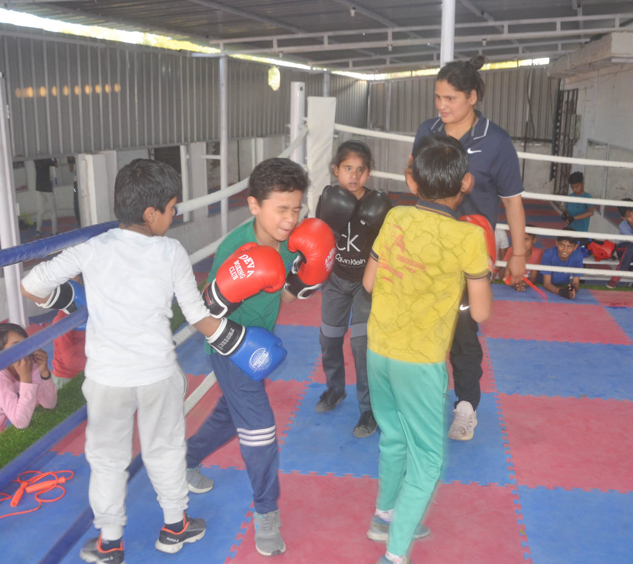 priyanka teotia boxing player in palwal