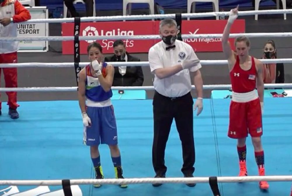 Mary Kom bows out in the semifinals of the Boxam International Meet at Spain