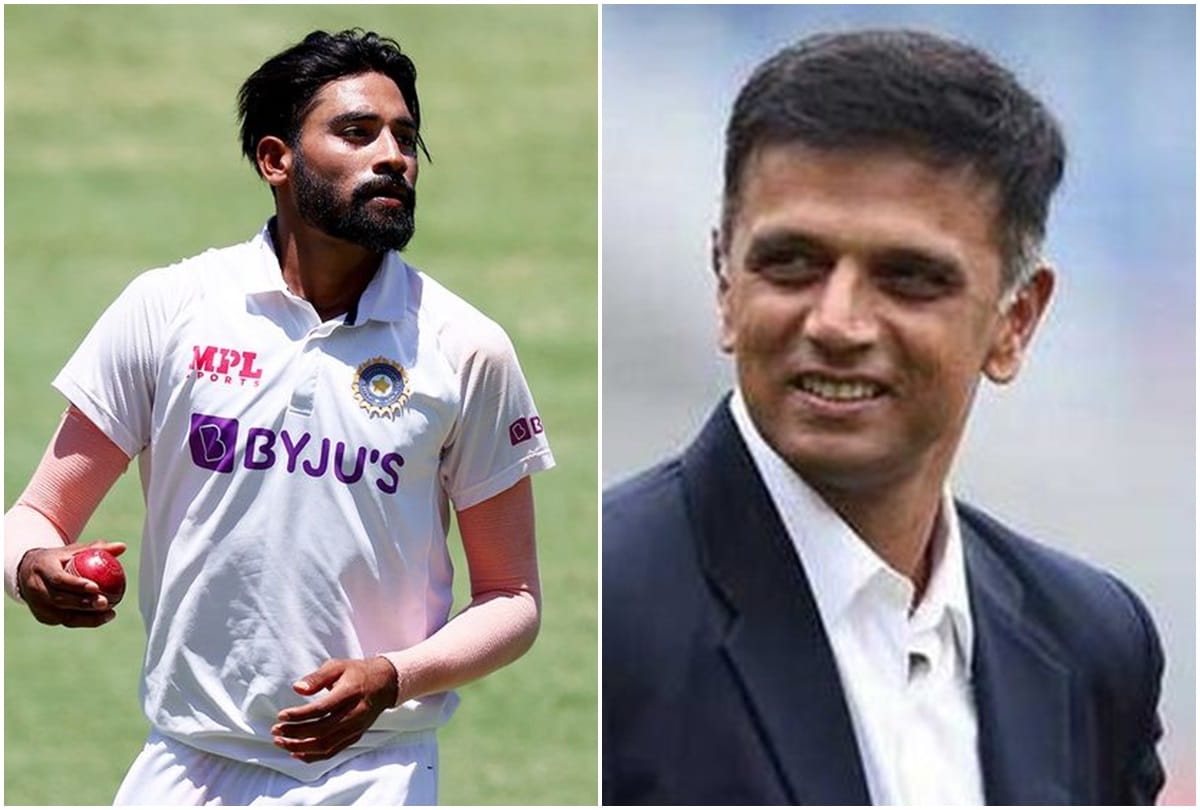 IND vs ENG Rahul Dravid sir told me to focus on line length and fitness, he help me a lot says mohammed siraj