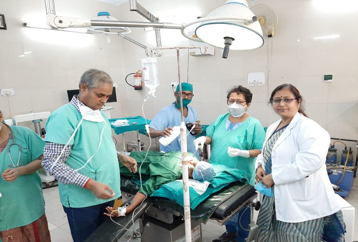 Two children's surgery for the first time in Bailey Hospital