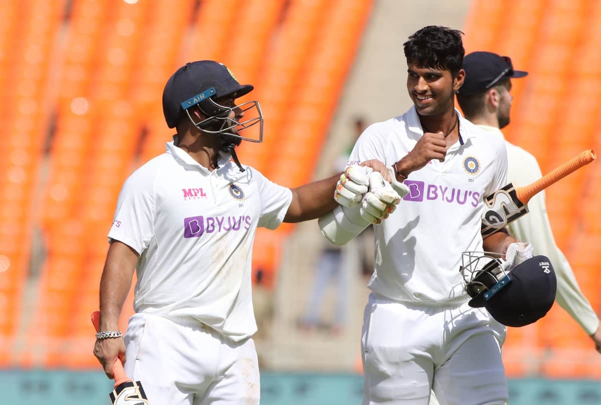 IND vs ENG: Washington Sundar not out on 96, missed a chance to score his maiden test century,