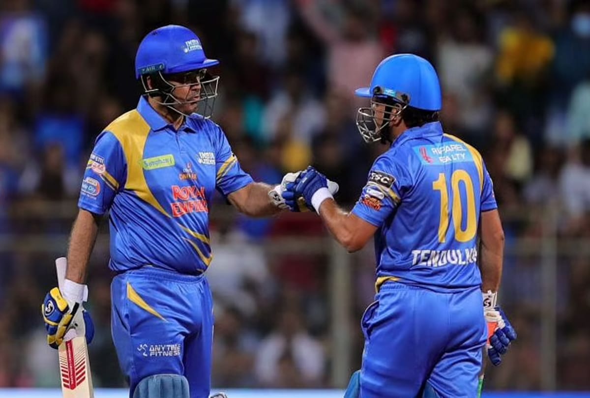 sachin tendulkar virender sehwag will back in action in Road Safety World Series 2021 India Legends vs England Legends live score