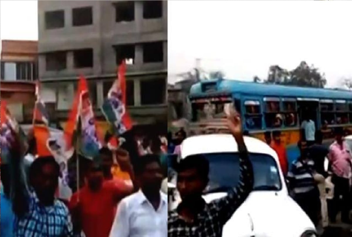 west bengal assembly election mamata banerjee announces 291 candidates sitting mla supporters protests Sabotage and traffic jam in south 24 parganas