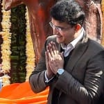 Union Home Minister Amit Shah with sourav ganguly