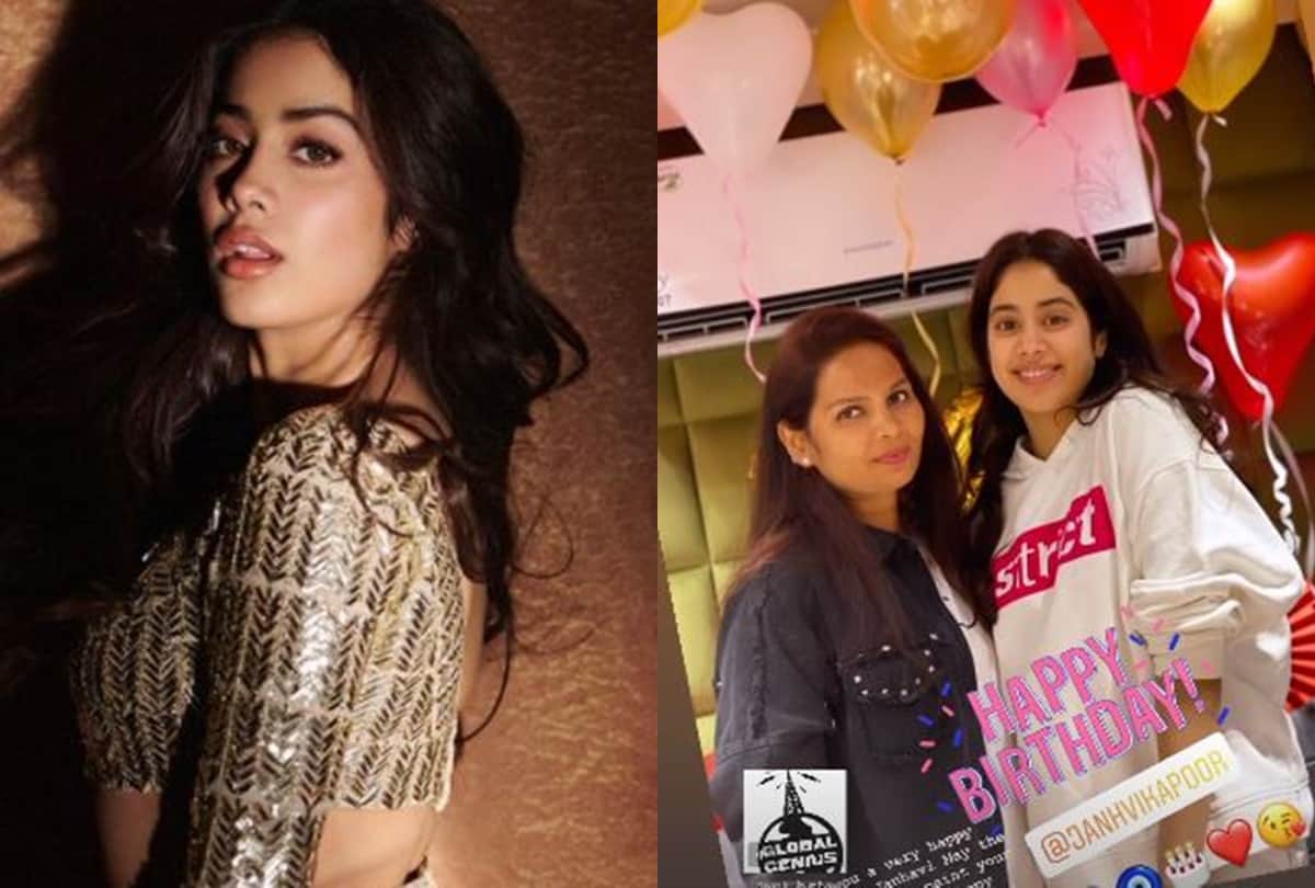 Happy Birthday Janhvi Kapoor: Janhvi kapoor celebrated her 24th birthday on film set see photos