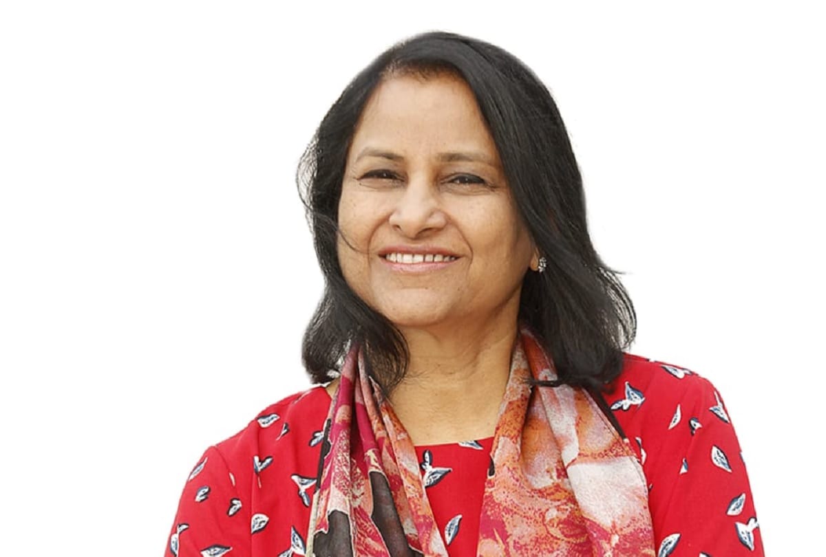 Dr Sunita Gandhi gives information about one word literacy challenge on international womens day