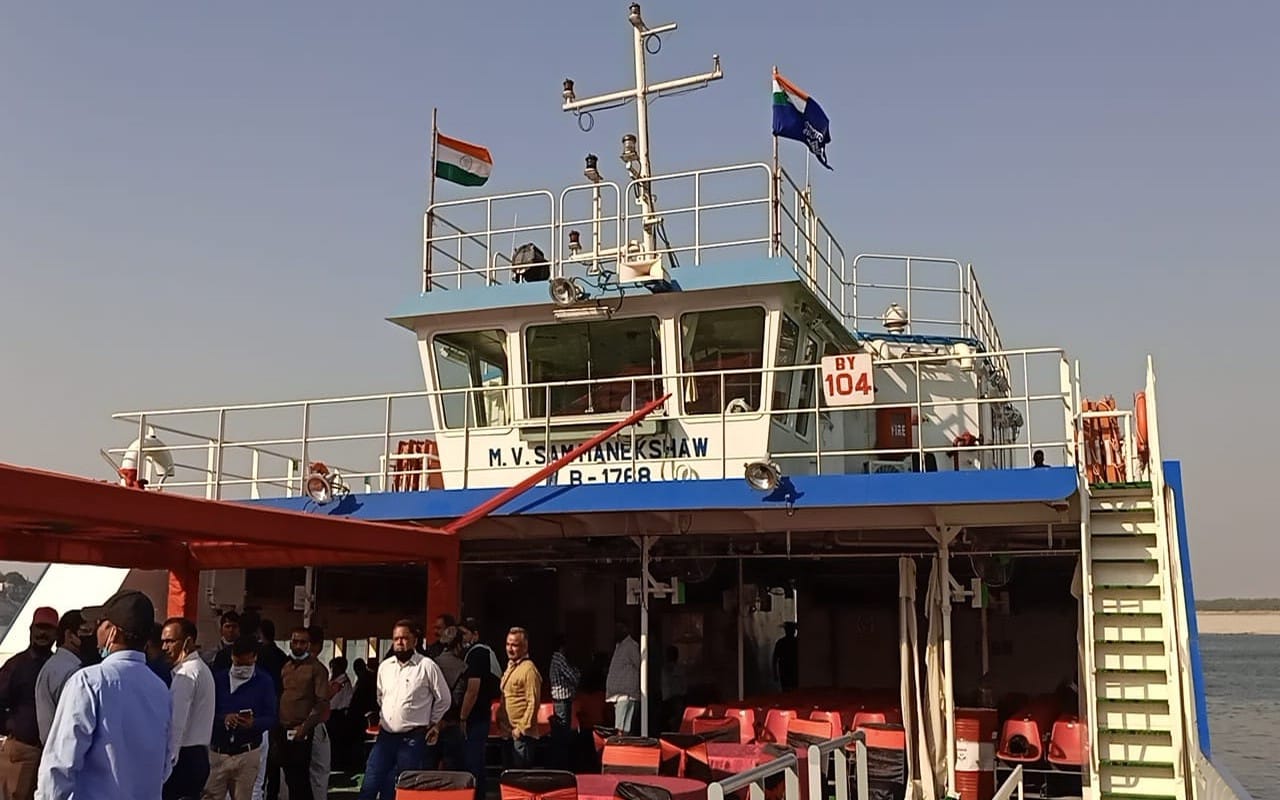 Tourists will be able to visit Ganga with Ro-Ro service boat
