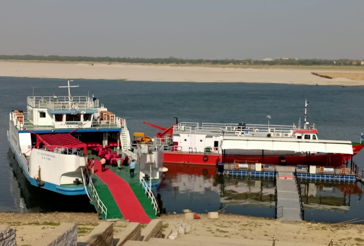 Tourists will be able to visit Ganga with Ro-Ro service boat