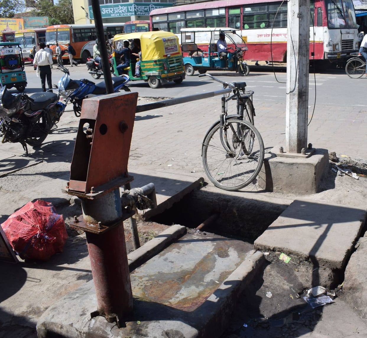 WATER  PROBLEM in mainpuri