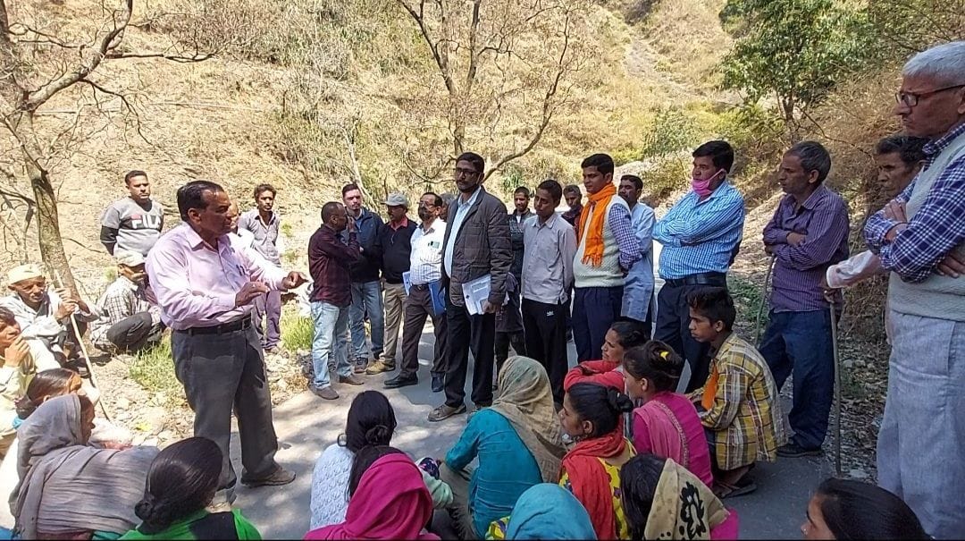 The path of the Chief Engineer who arrived to inspect the road was stopped