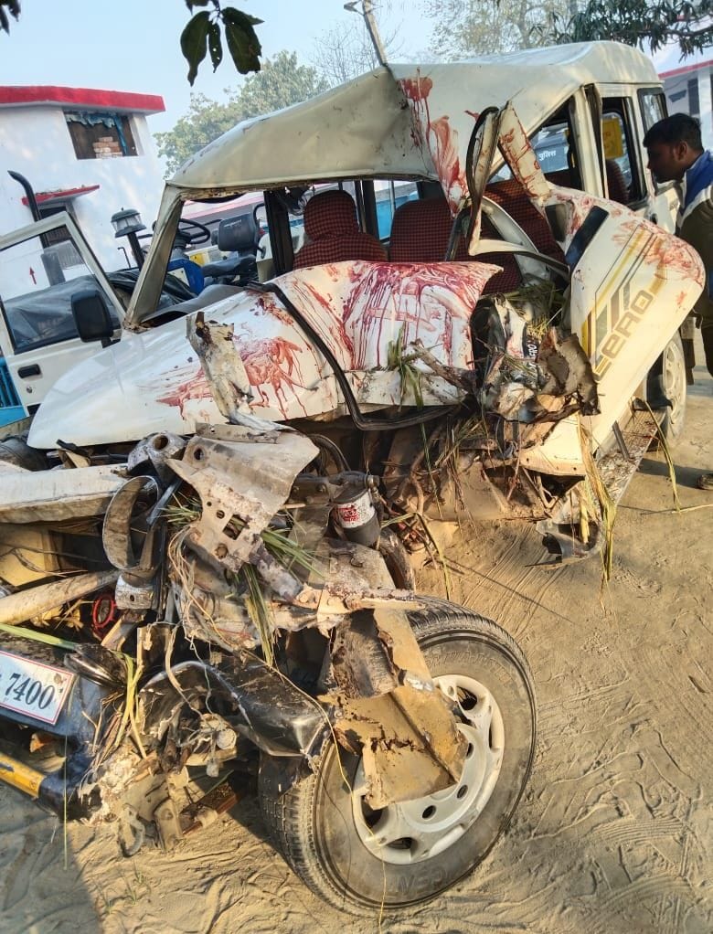 five injured in road accident