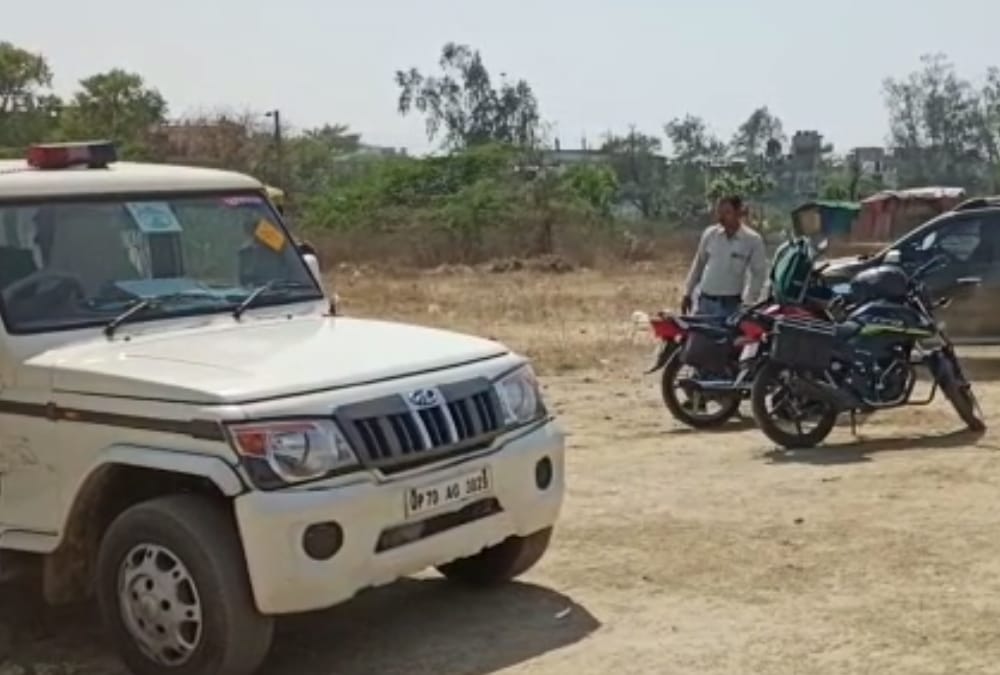 Encounter scene of Girdhari Vishwakarma recreated in Lucknow.