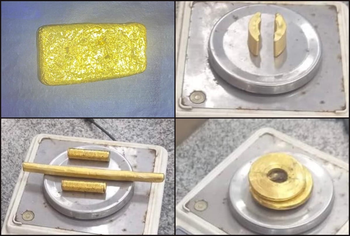 Gold smuggler found corona positive case of more than one crore smuggling disclosed