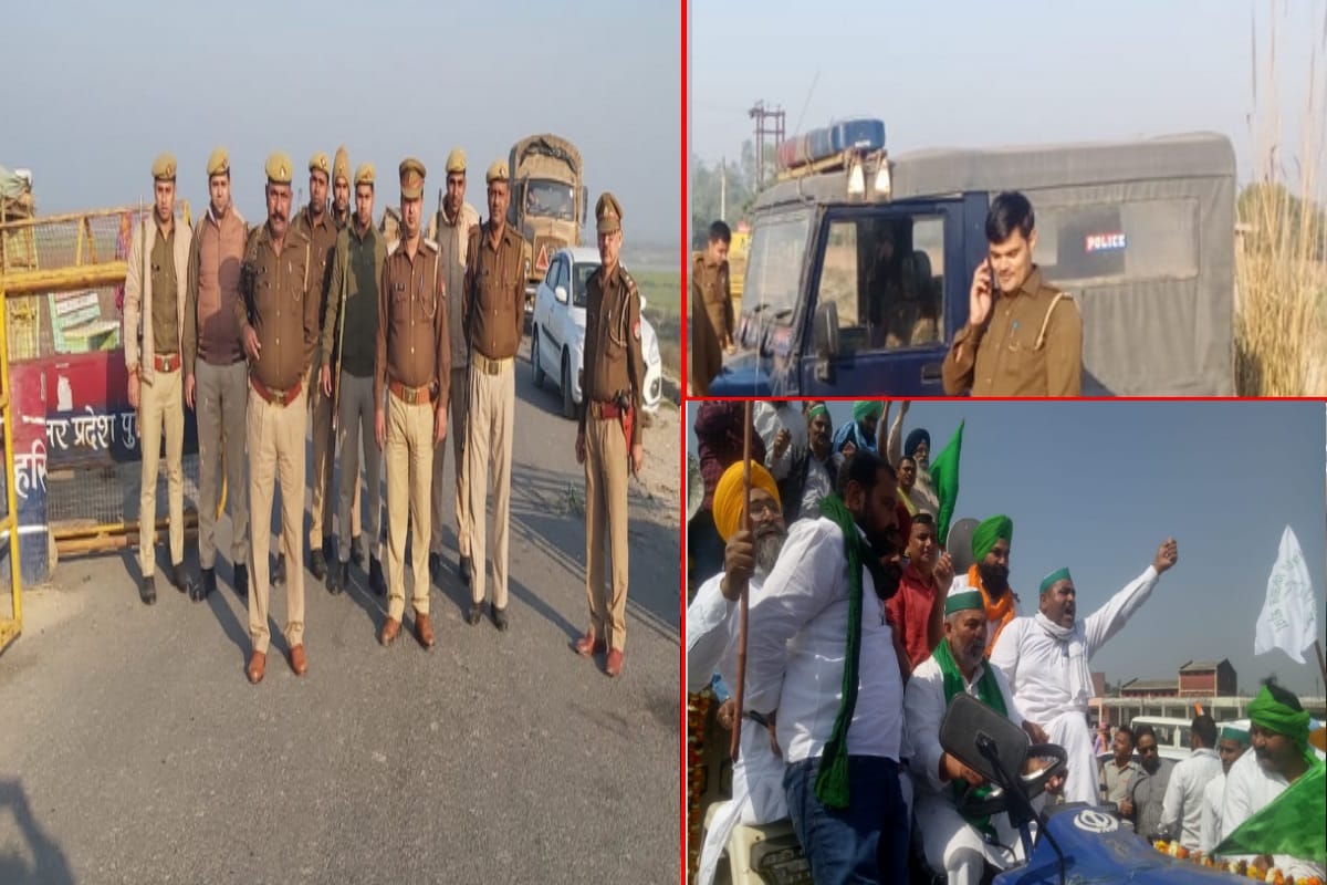 Farmers tractor rally to be postponed today in Ramraj, police force deployed, Rakesh Tikait Moved to Ghazipur Border