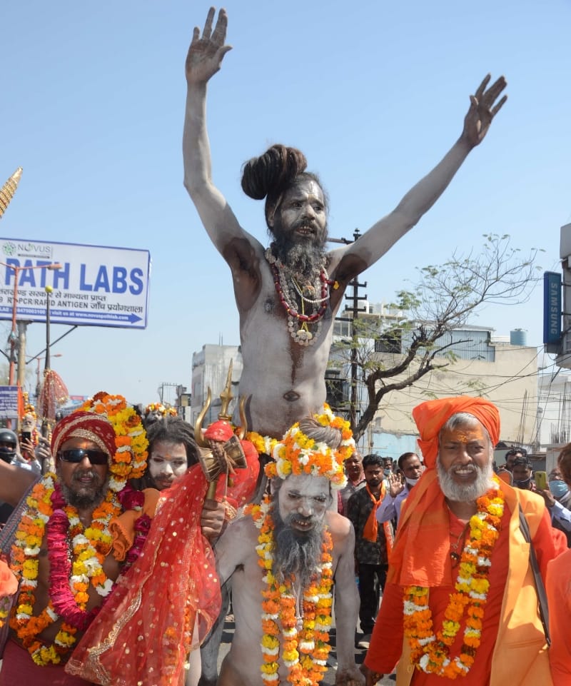 Haridwar Kumbh Mela 2021: naga saint life is too tough seen in photos