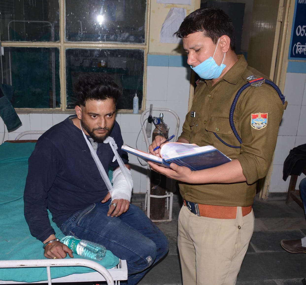 Bullets fired at Kalawati crossroads