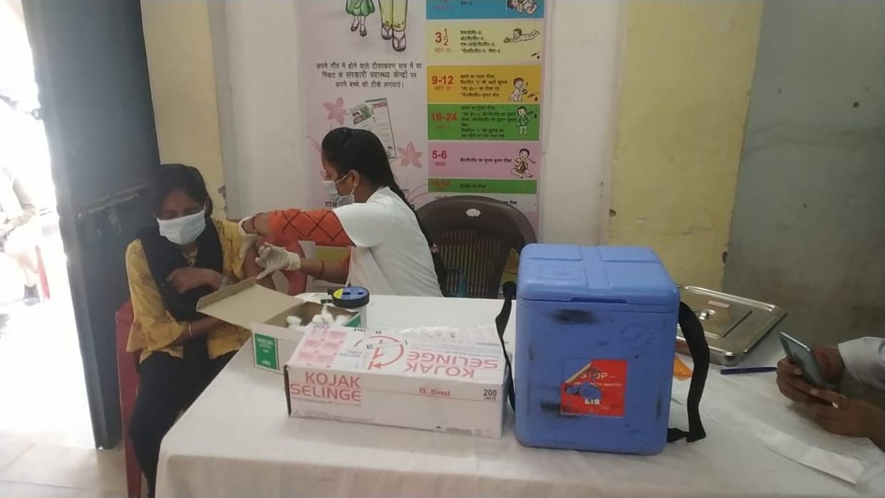 515 health workers got corona vaccine