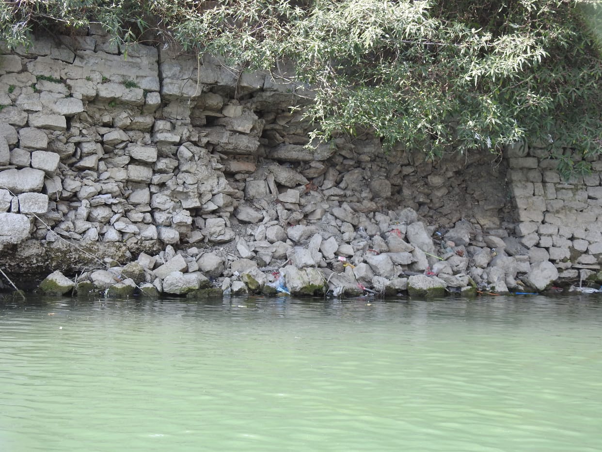 Nanjil wall damaged