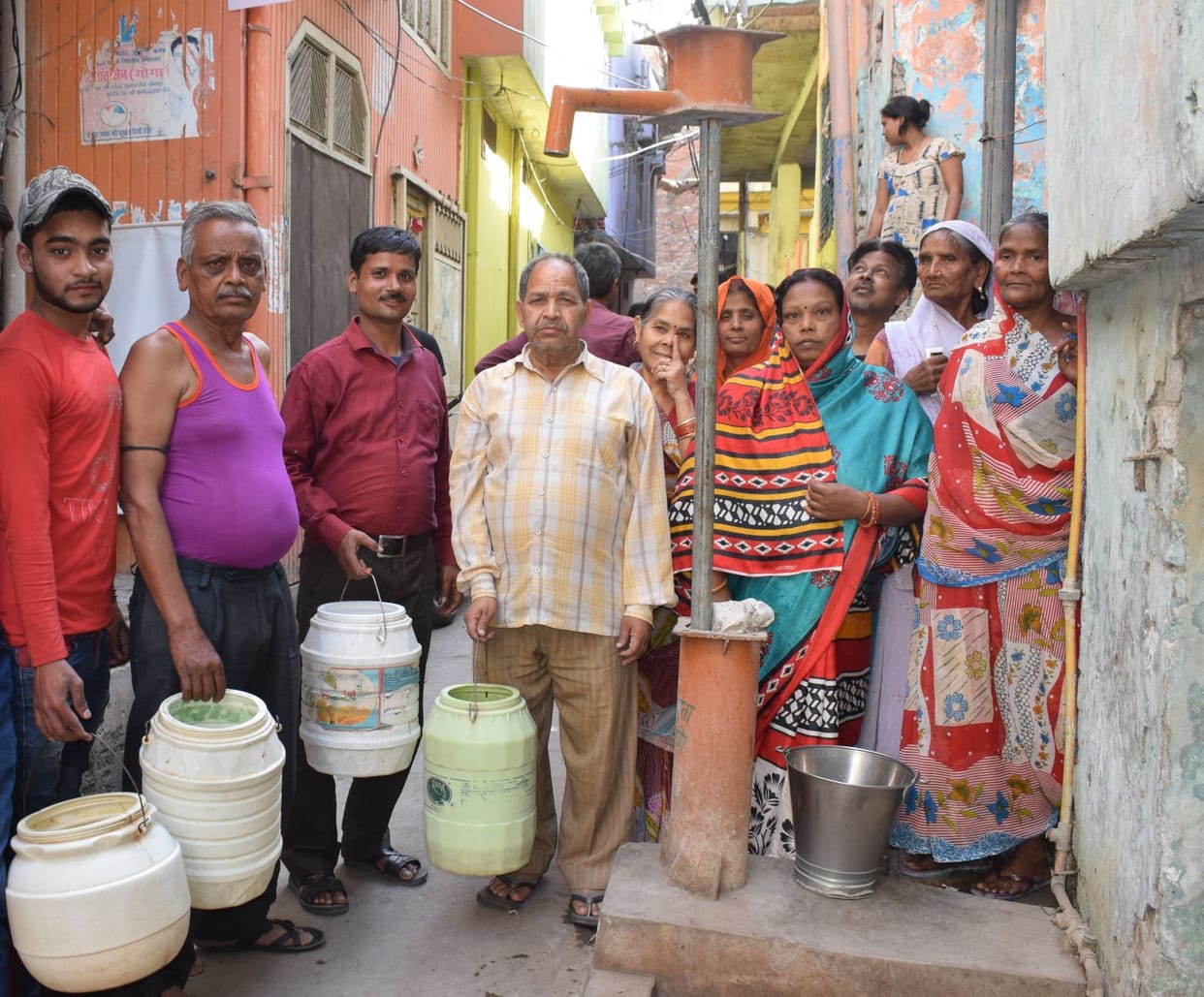 water prblem in Mainpuri
