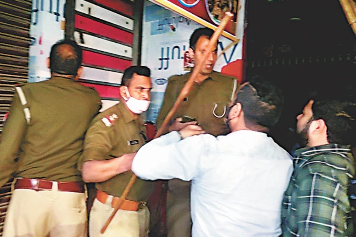 Firing in Brahmapuri, Meerut, in firing dispute, lathi poles, many injured