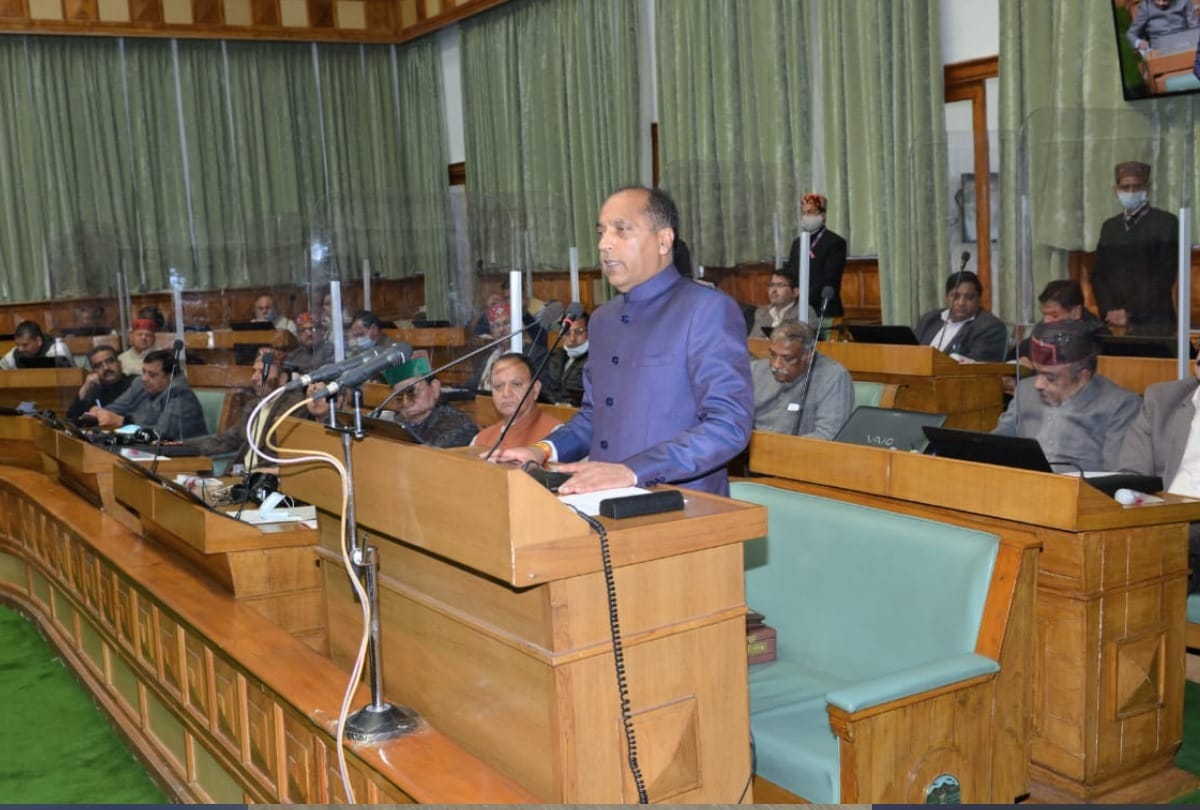 Himachal pradesh budget 2021 new schemes announced by CM jairam thakur