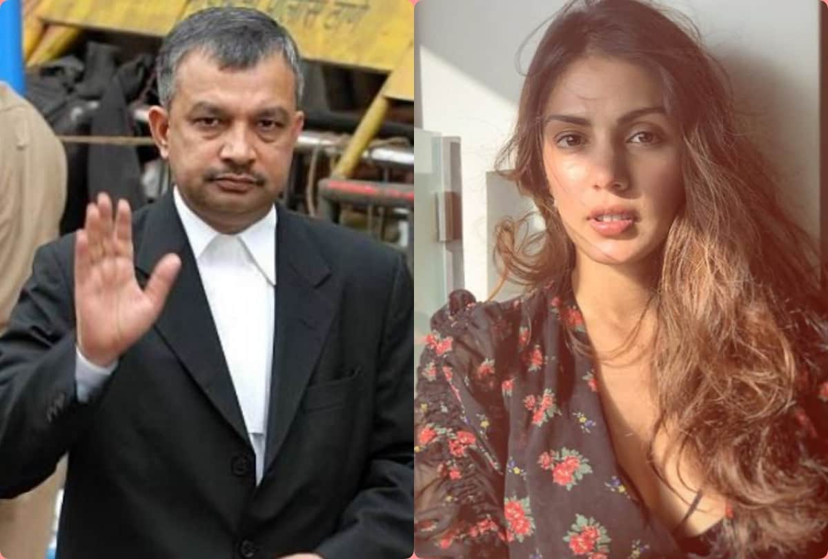 Rhea Chakraborty lawyer satish maneshinde reaction on chargesheet filed by ncb in drugs case after sushant singh rajput death