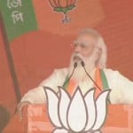 रैली को संबोधित कर रहे प्रधानमंत्री नरेंद्र मोदी