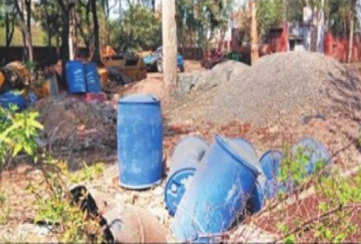 Many dogs died due to drinking sanitizer in haryana
