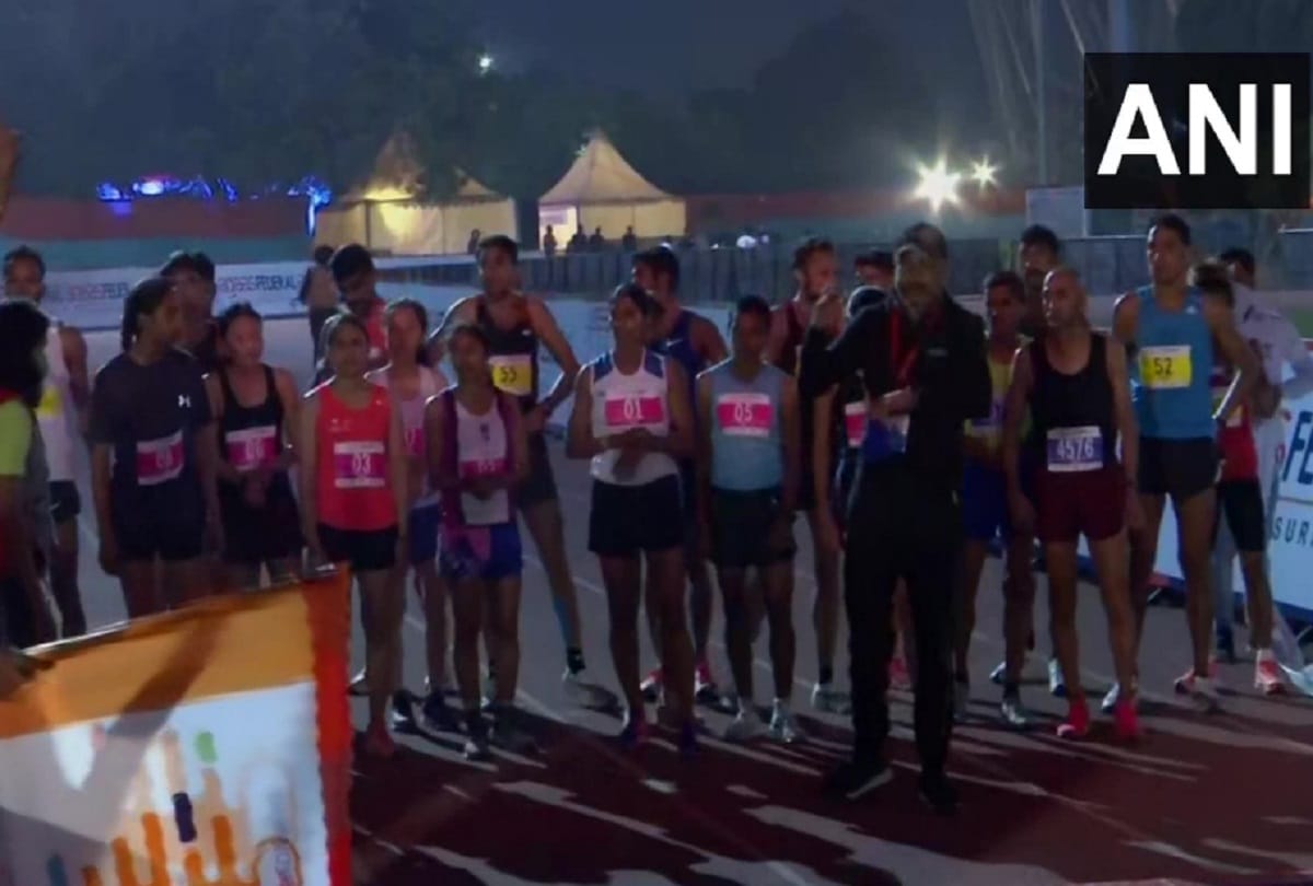 Delhi News : Marathon flagged in the capital